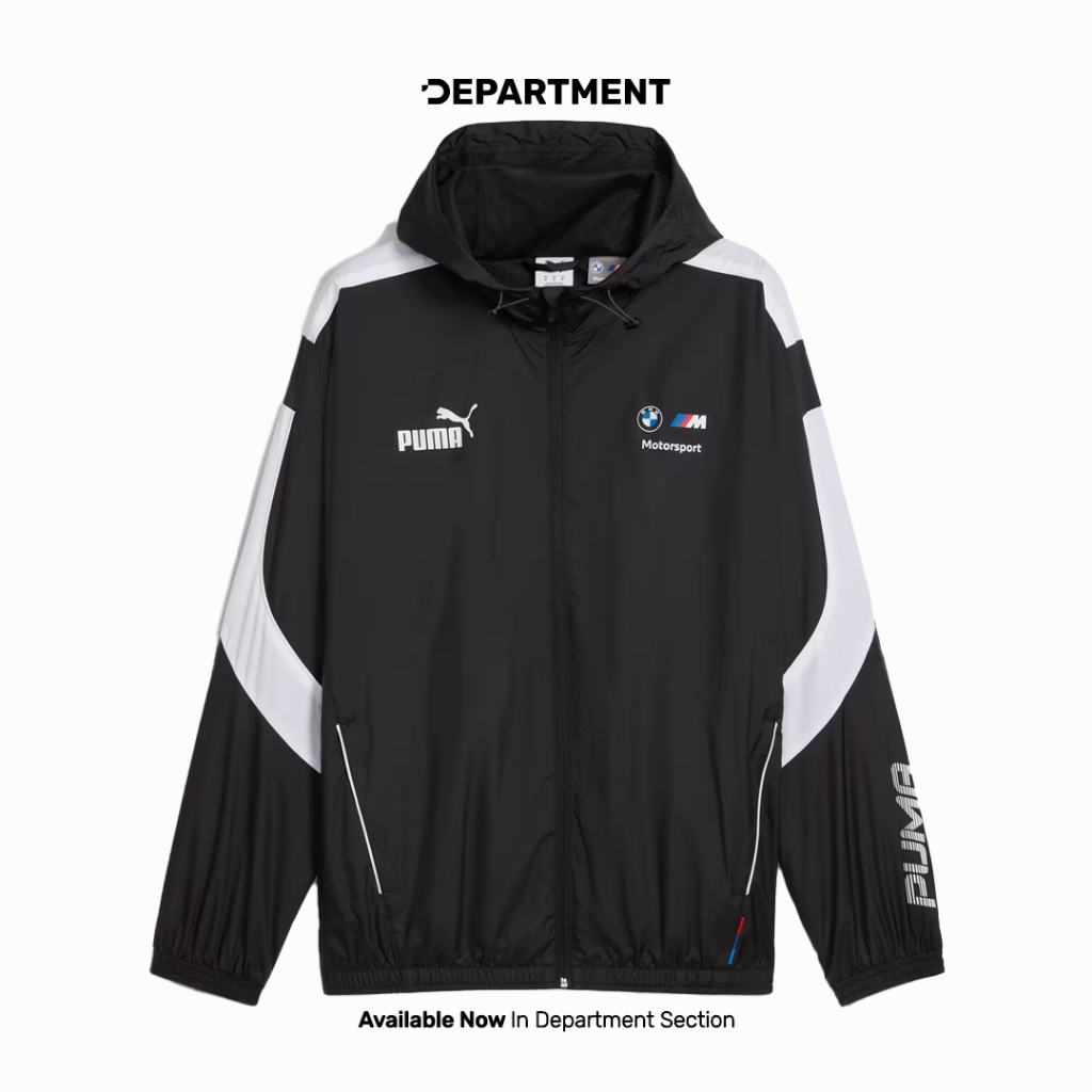 PUMA Jaket Pria X BMW MMS MT7+ WINDBREAKER 63317201 ORIGINAL