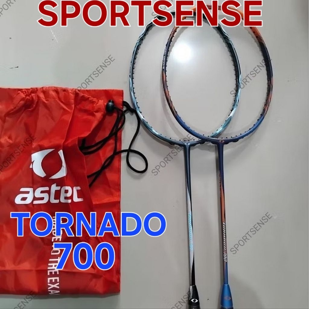 Astec Tornado 700 Raket Badminton Bulutangkis Bonus Cover Original