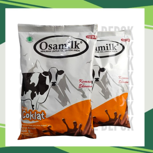 

OSAMILK rasa coklat 500gr- Susu sapi bubuk instan -susu bubuk - susu sapi