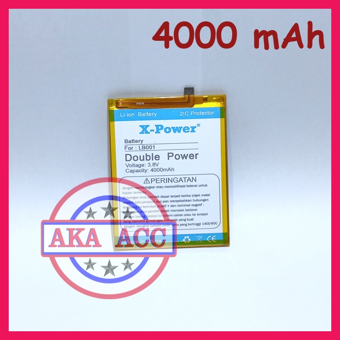Baterai Lenovo K5 K350 K350T LB003 Batu Batre Battery Tanam Double Power