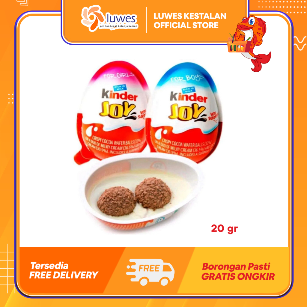 

Konder Joy Coklat 20gr Boy / Girl Lezat & Enak