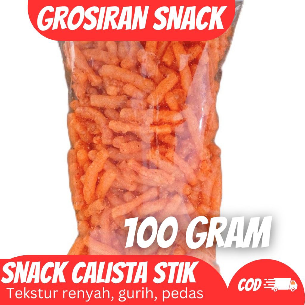 

100 GRAM Snack Calista Stik Pedas