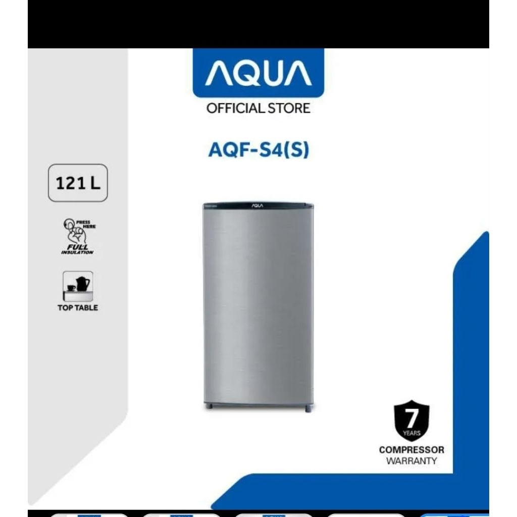 AQUA freezer AFQ-S4/Kulkas aqua s4/freezer Aqua 4 rak/kulkas  bikin es batu 4 rak