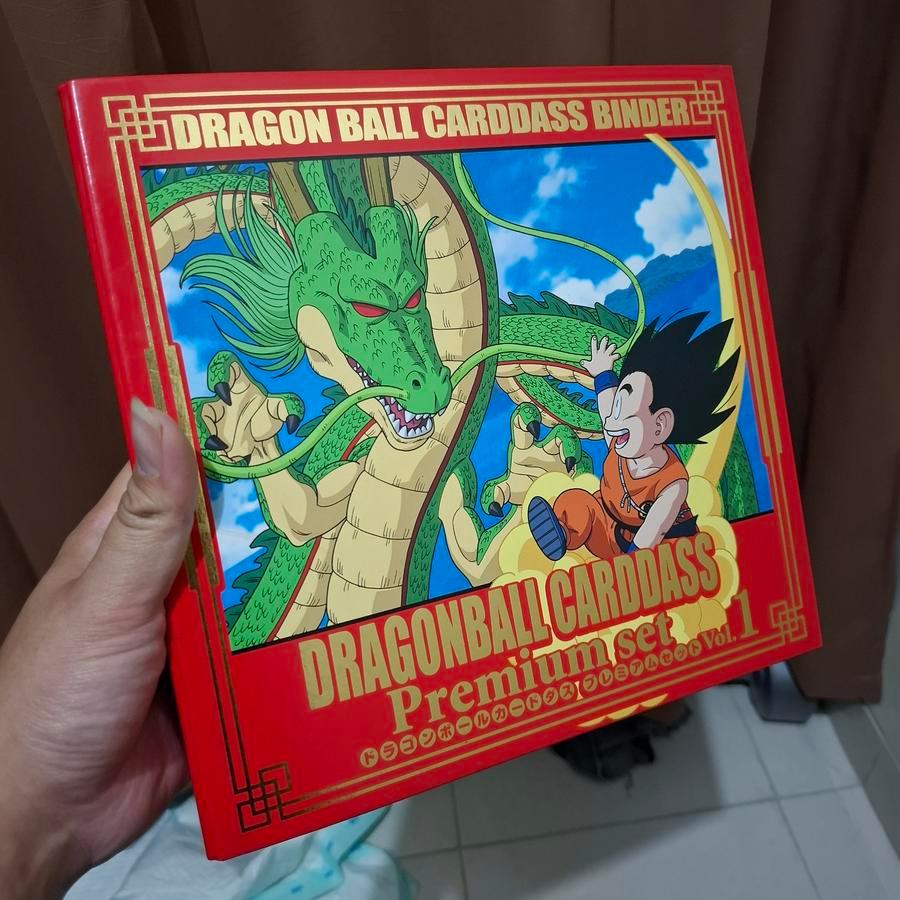 Dragonball Carddass Binder Album Hondan Kartu Dragon Ball Original Second