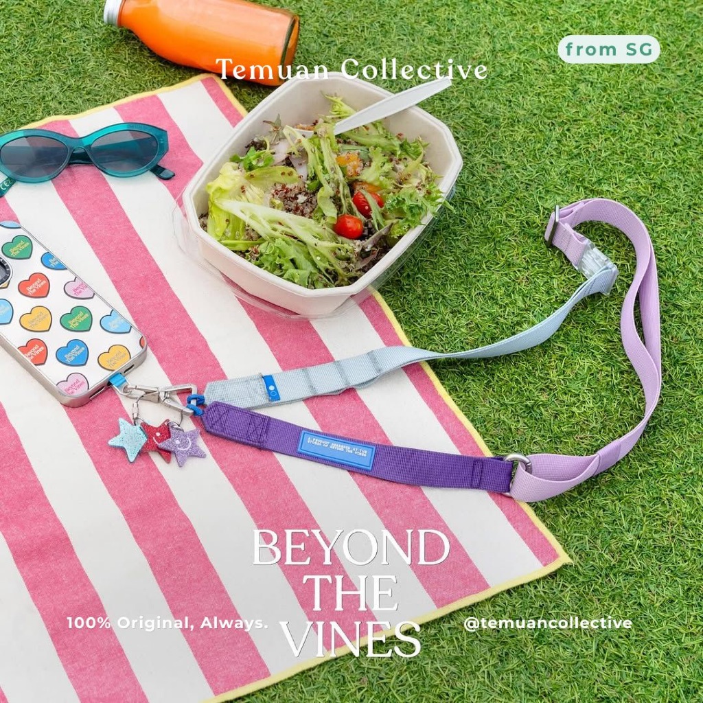 

Beyond The Vines BTV-TO-GO Phone Strap – Customizable Crossbody Lanyard for Daily Use, Travel & Events | Lightweight, Adjustable, Minimalist Design | Custom Hands-Free Phone Accessory Compatible with Most Cases