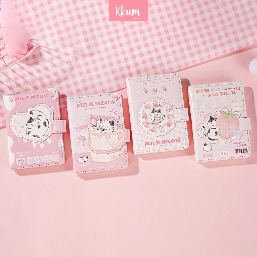 

Notebook Jurnal A6 Magnet A6 / Buku Diary Lucu Motif Kucing