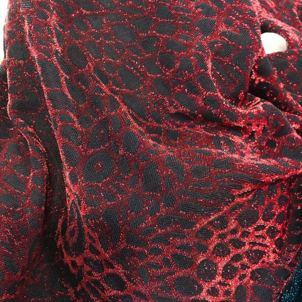 Bahan spandex Glitter Andri ~ kain spandek Glitter import ~ kain butik