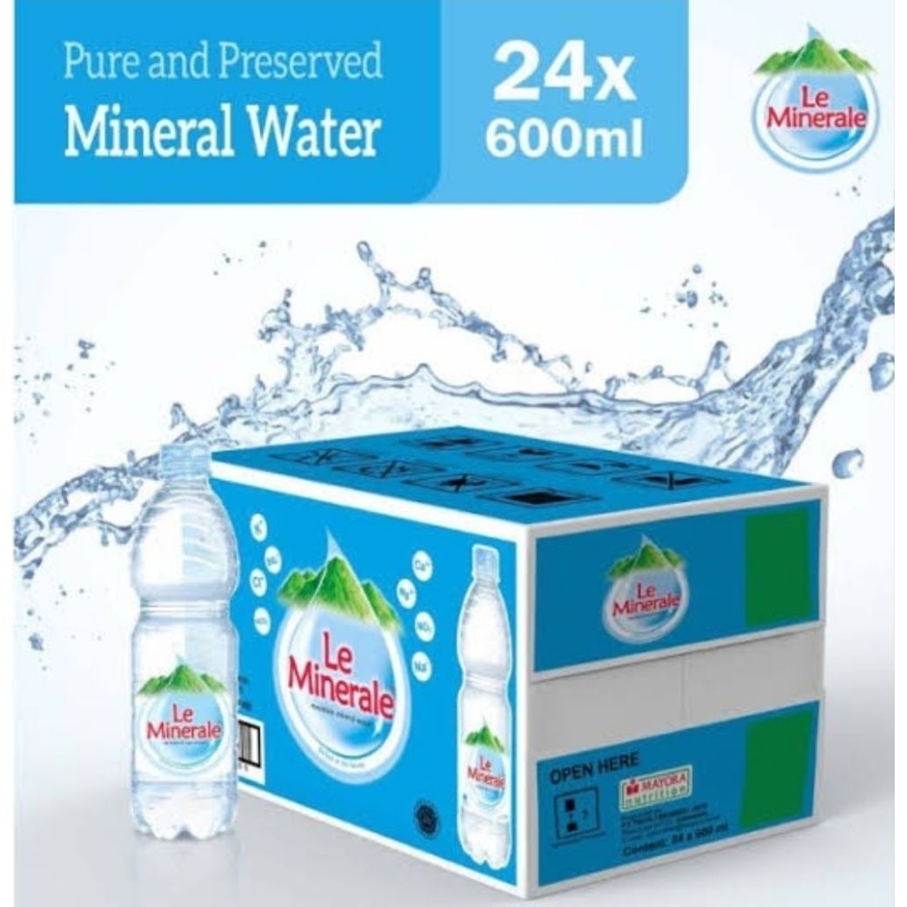 

lemineral botol tanggung 600ml