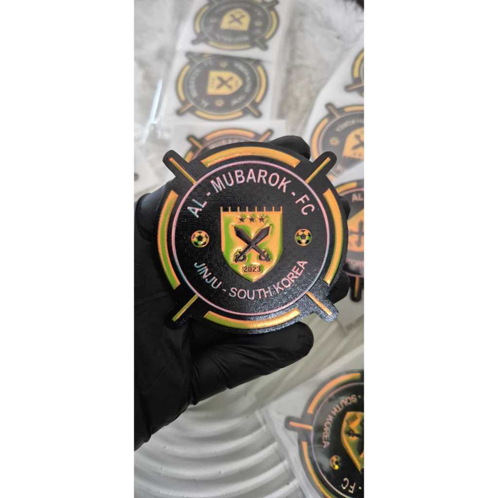 PABRIK LOGO LABEL PATCH JERSEY CUSTOM KARET RUBBER TPU MURAH SESUAI KEINGINAN PEMESAN