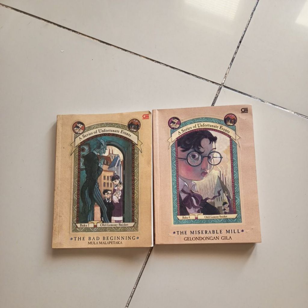 SATUAN A Series of unfortunate events bahasa Indonesia Preloved