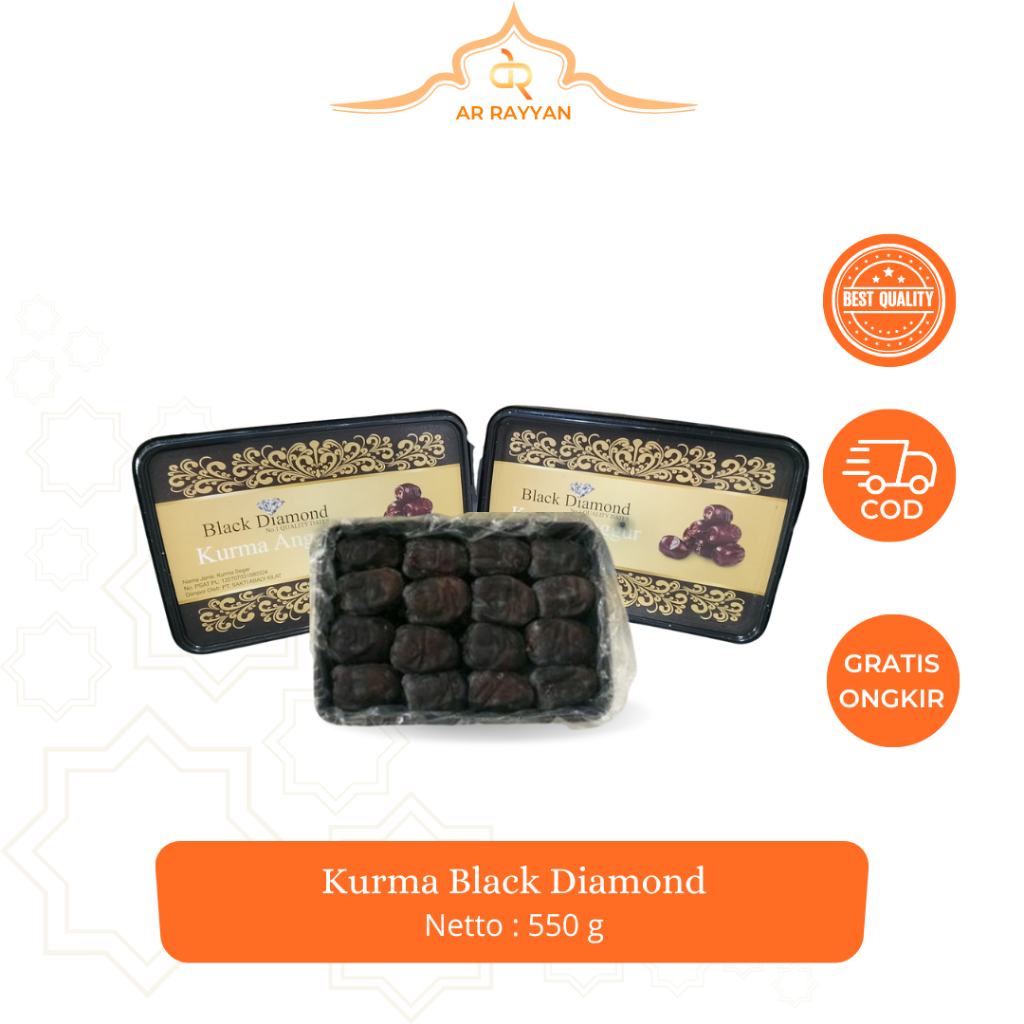 

Kurma Bam Anggur Black Diamond 500 gr | Kurma Basah Manis Legit
