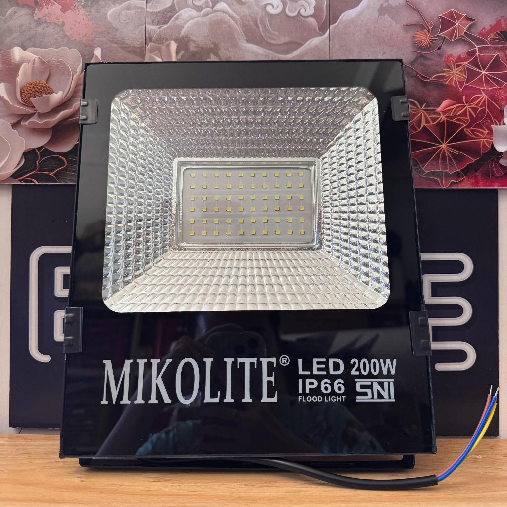 ORIGINAL LAMPU SOROT LED 200 WATT IP66 SNI LAMPU SOROT JALAN LAMPU SOROT OUTDOOR