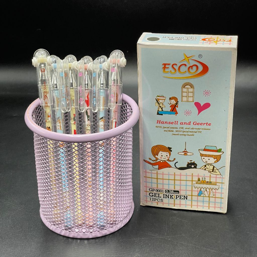

PEN GEL / PULPEN GEL ESCO GP-9001 ISI 12PCS