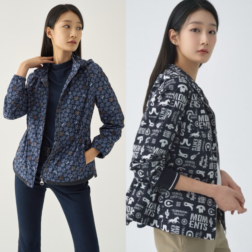 HBB6139 Zishen Hooded Waist String Short Jacket