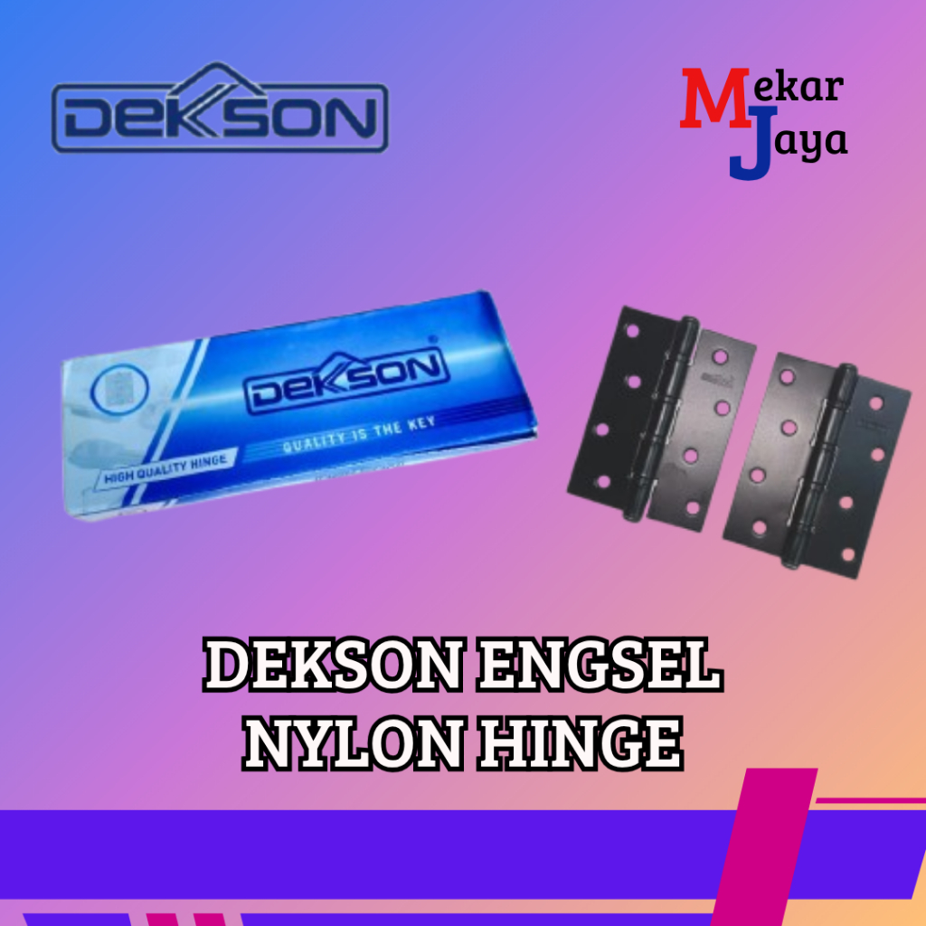 DEKSON ENGSEL KUPU-KUPU/ENGSEL PINTU 3 INCH 4 INCH DEKSON