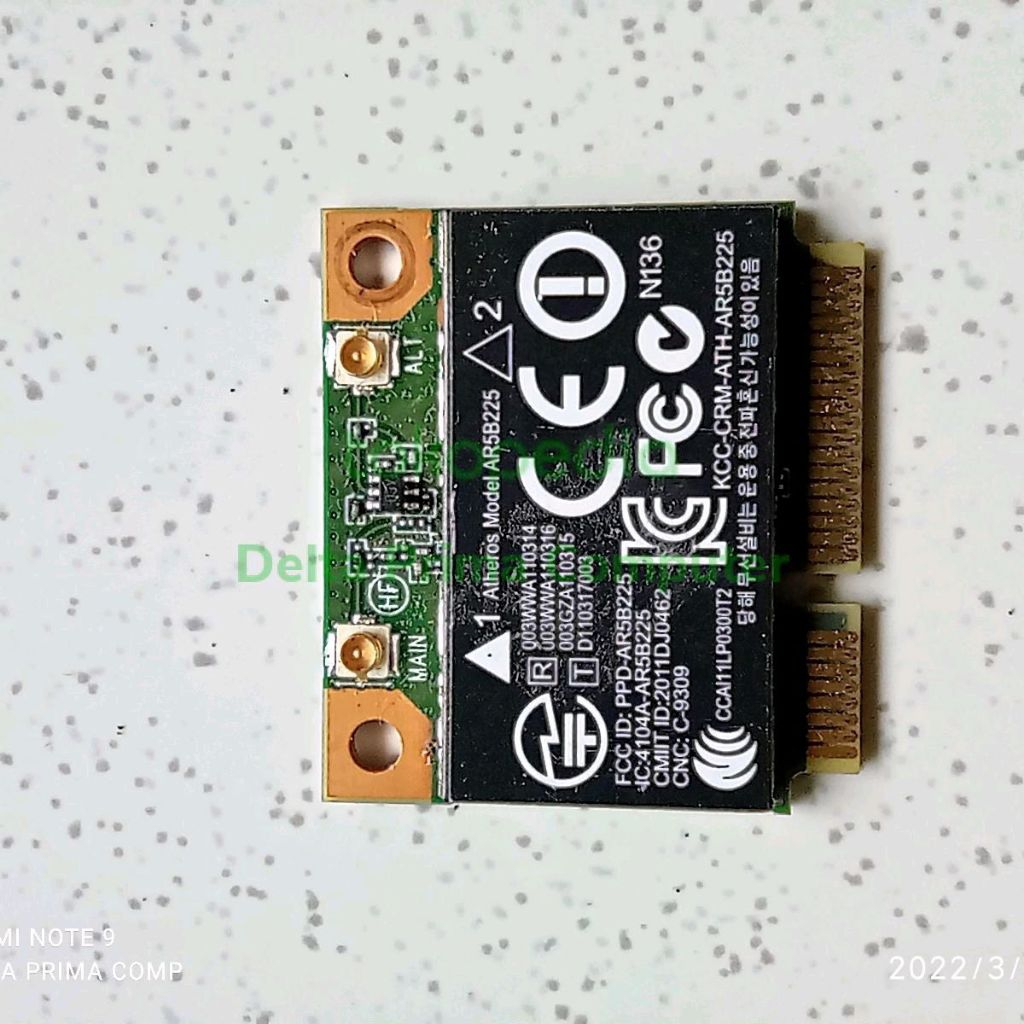 Wifi card laptop HP Pavilion G4