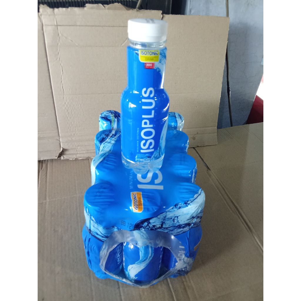 

ISOPlUS minuman isotonik penambah Iyon tubuh 1pk isi 12pcs
