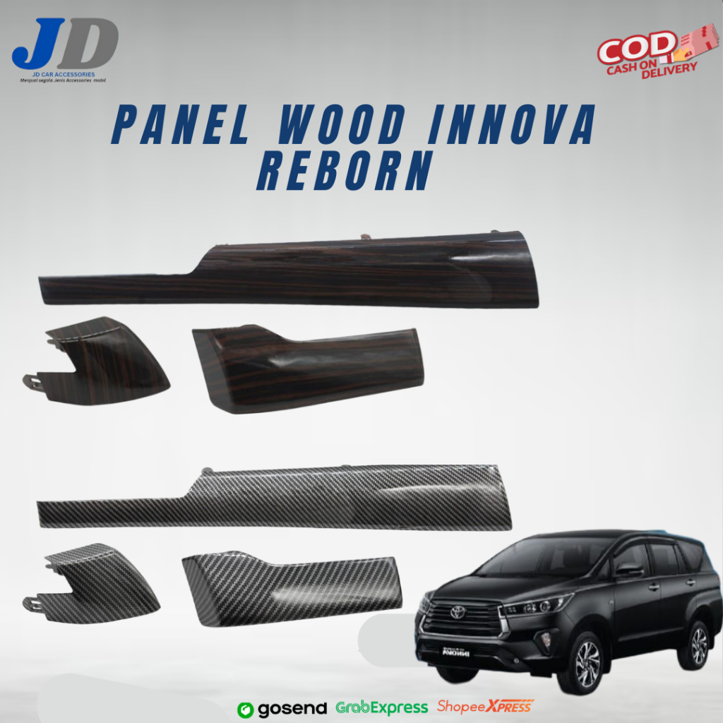 Panel wood Innova reborn / Panel Dashboard Innova reborn / Panel Carbon Innova reborn