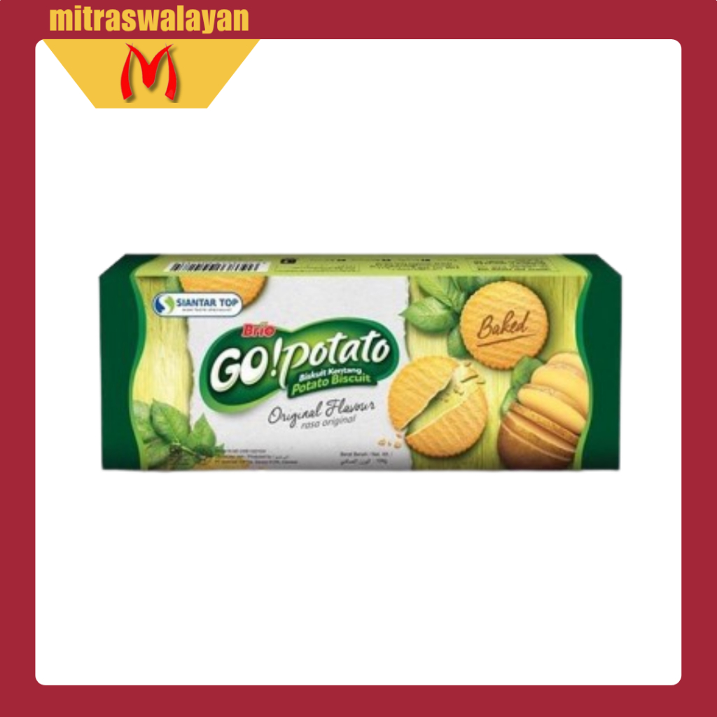 

GO! Potato Biskuit Kentang Kemasan 104 gr