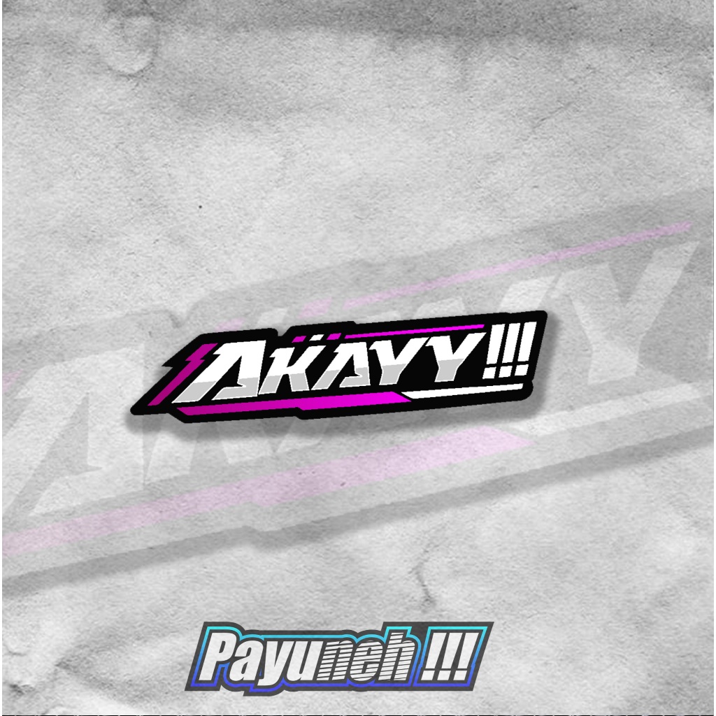 

STICKER KATA KATA AKAYY!!! AESTHETIC ANTI AIR - STICKER HELM TUMBLER CASE HP DLL