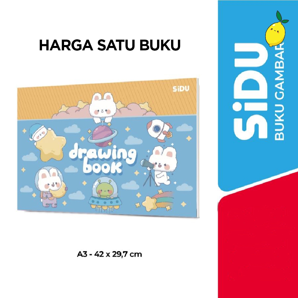 

Buku Gambar / Sketchbook SIDU A3 30x42cm SDU DB 10 A3