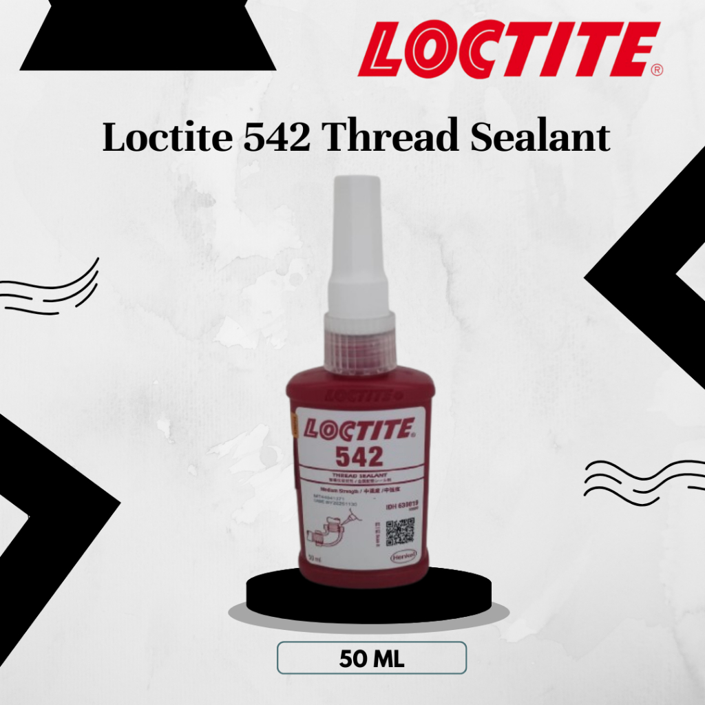 LOCTITE THREAD SEALANT 542 - 50 ML/ LEM PIPA BESI/LEM PIPA LOGAM/LEM FITTING