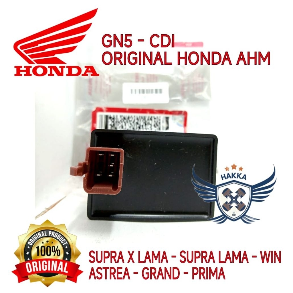 GN5 ORIGINAL CDI HONDA SUPRA X LAMA, CDI HONDA SUPRA LAMA, CDI HONDA WIN, CDI HONDA ASTREA, CDI HOND