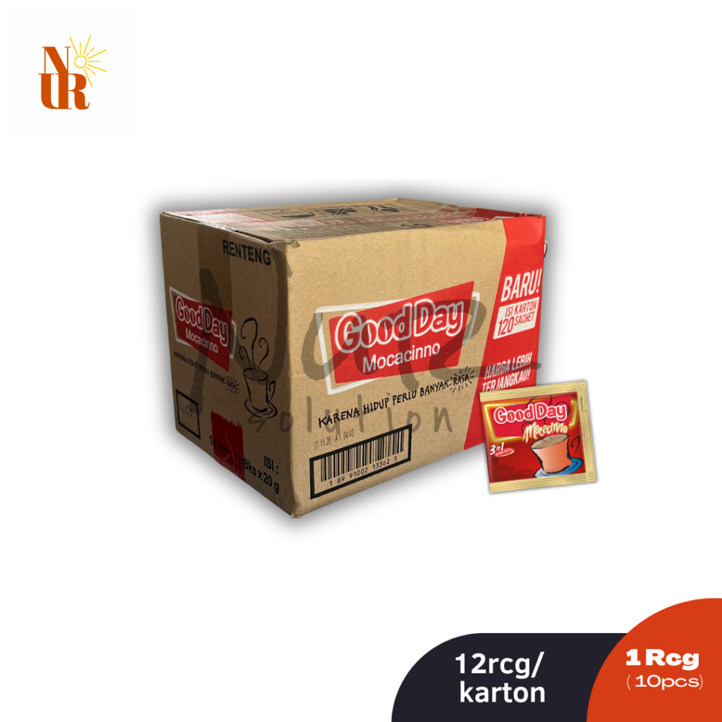 

Good Day Mocacinno Isi 12 Renceng (Karton)