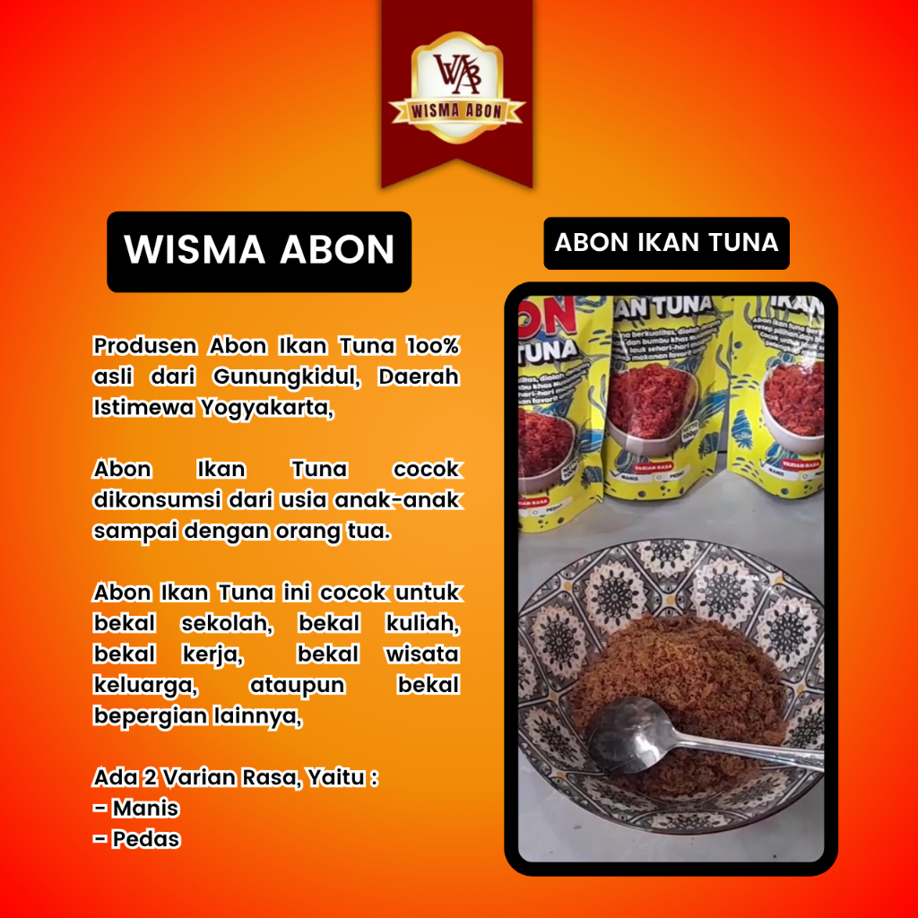 

abon ikan tuna di jogja Kemasan 100gr