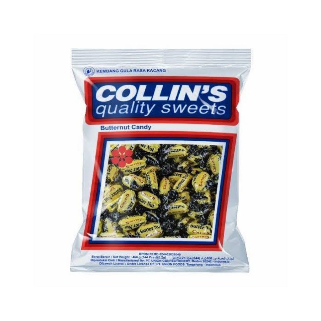 

COLLIN'S quality sweets Permen Butter Kacang Asli Medan • 160 gr