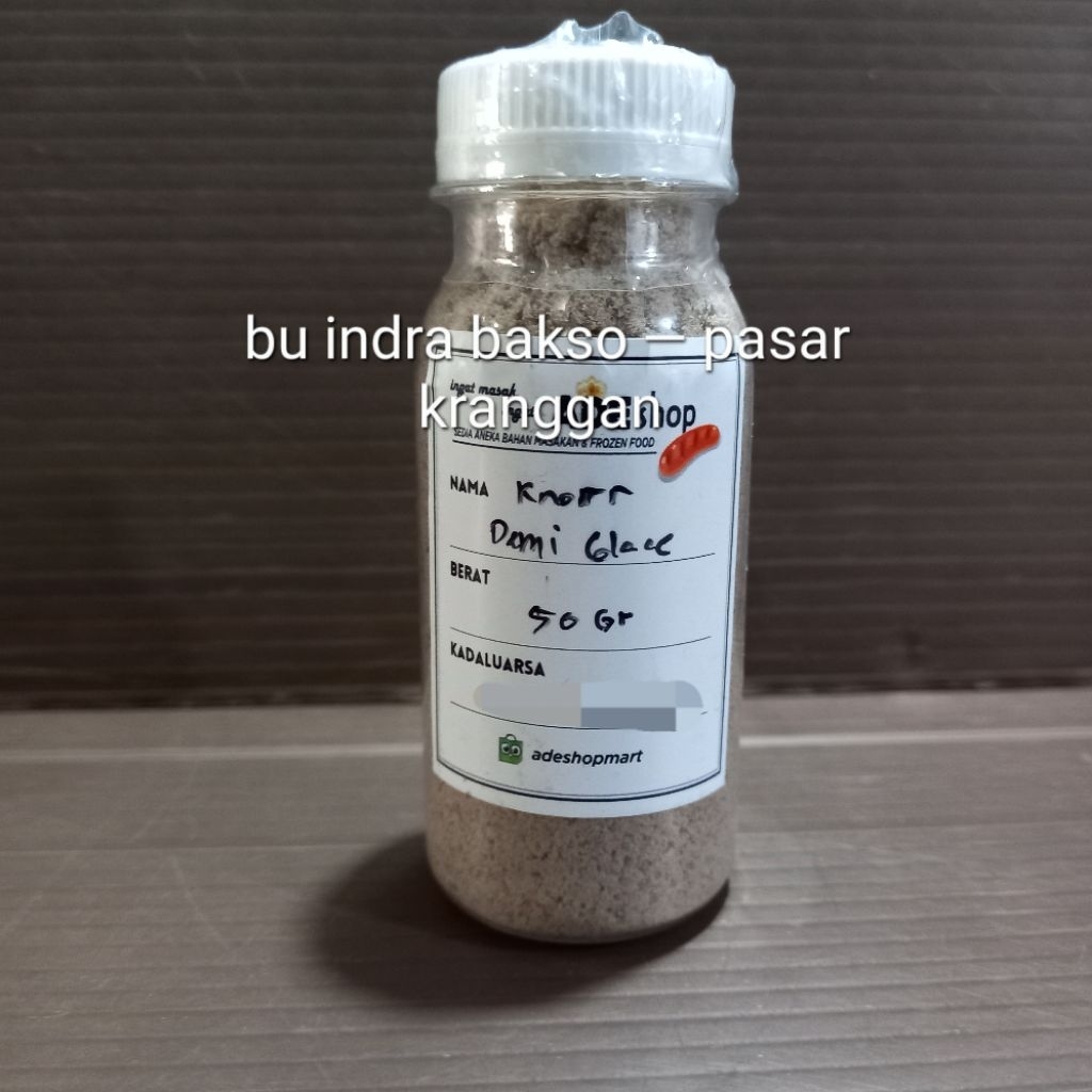 

saus demi glace sauce mix 50gr bumbu steak brown