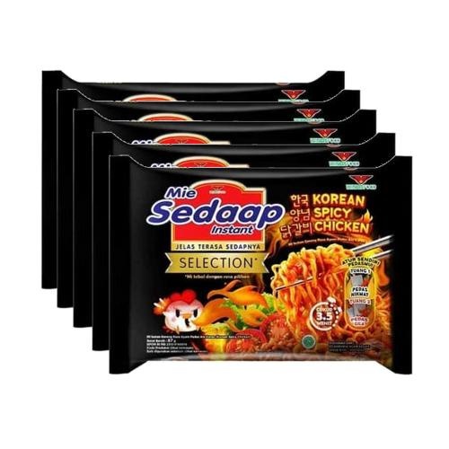 

Sedaap Mie Instan Korean Spicy Chicken 81G 1 Paket Isi 5 Bungkus