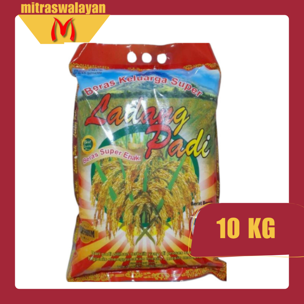 

Beras Premium Ladang Padi Kemasan Zak 10 kg