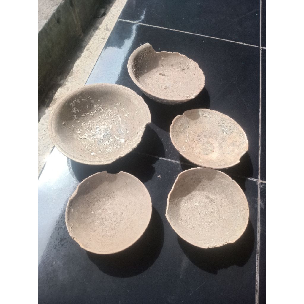 5pcs keramik dynasty temuan