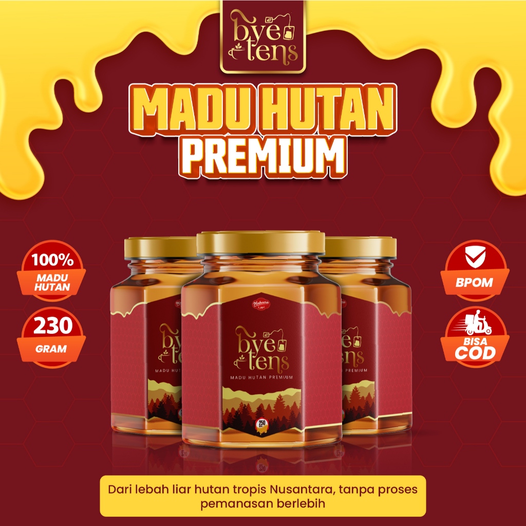 

Bye Tens Madu Hutan Premium - Stamina Alami, Sehat Tanpa Kimia