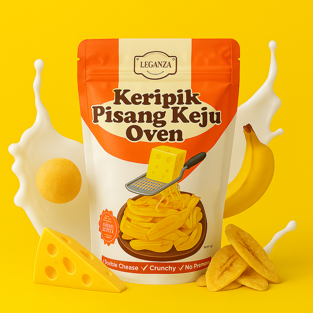 

Keripik pisang keju oven double chesee kripik pisangsusukeju Leganza