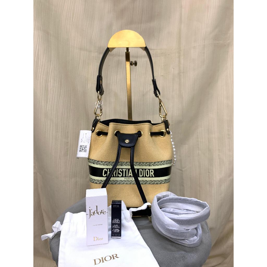 Tas Christian Dior Bucket Gift Beauty Set New