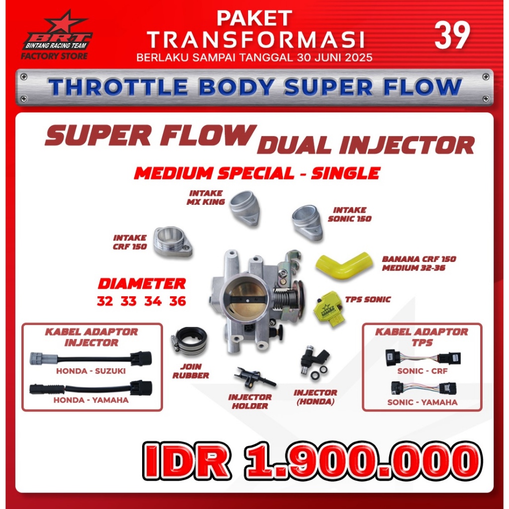 THORTTLE BODY SUPER FLOW