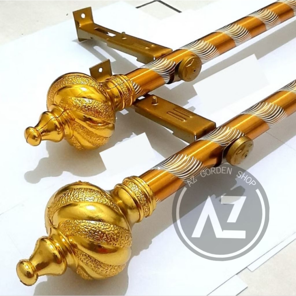 BATANG GORDEN FULL SET BESI GORDEN TUTUP MAHKOTA /TIANG GORDEN SET BATANG GORDEN FULL SET BATANG GOR