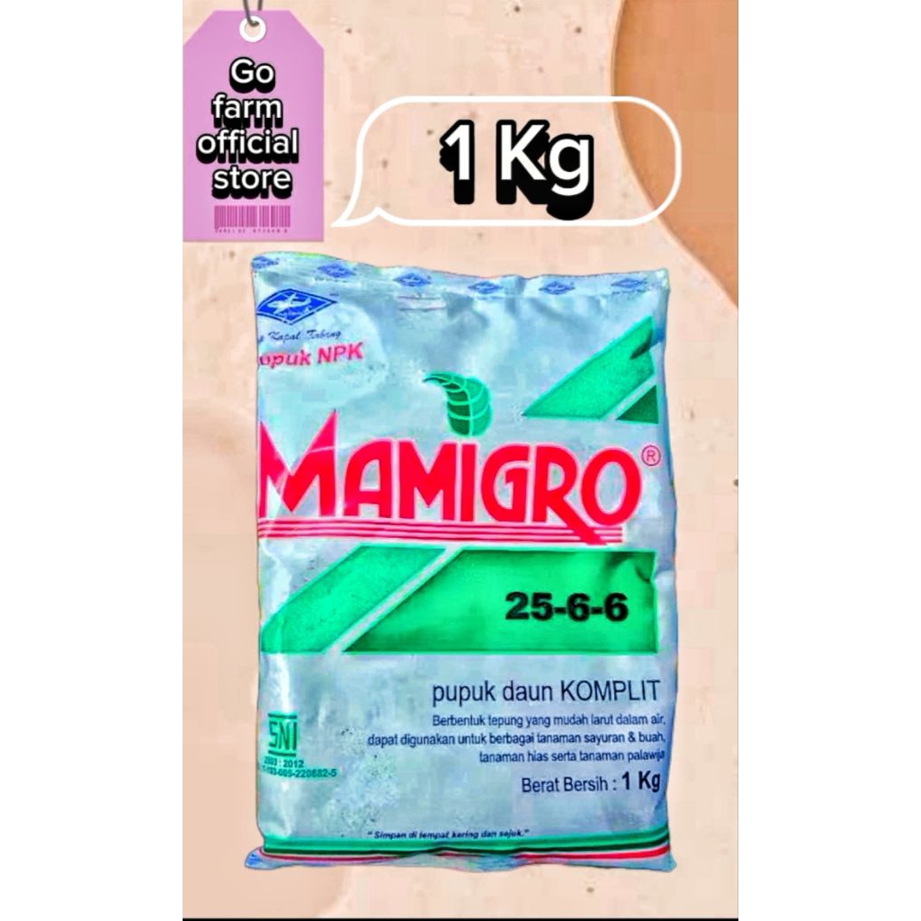 ✨MAMIGRO PUPUK DAUN NPK ISI 1 KG✨