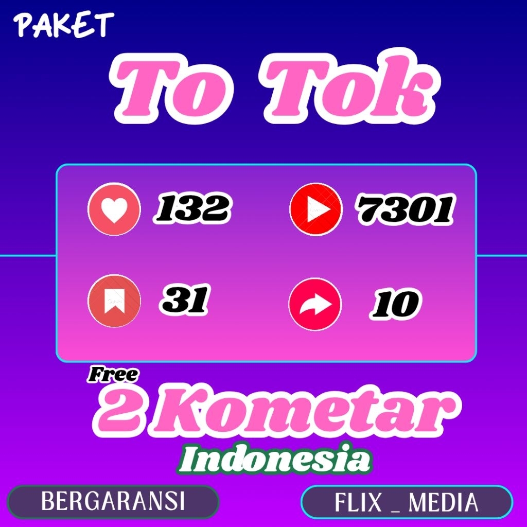 like tiktok fyp permanen komentar indo