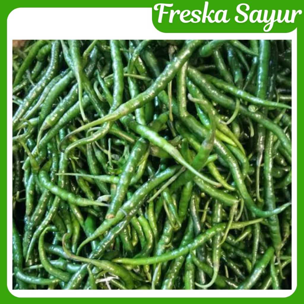 

PAKET GROSIR I Cabai Keriting Ijo 2 kg I Cabe Keriting Hijau