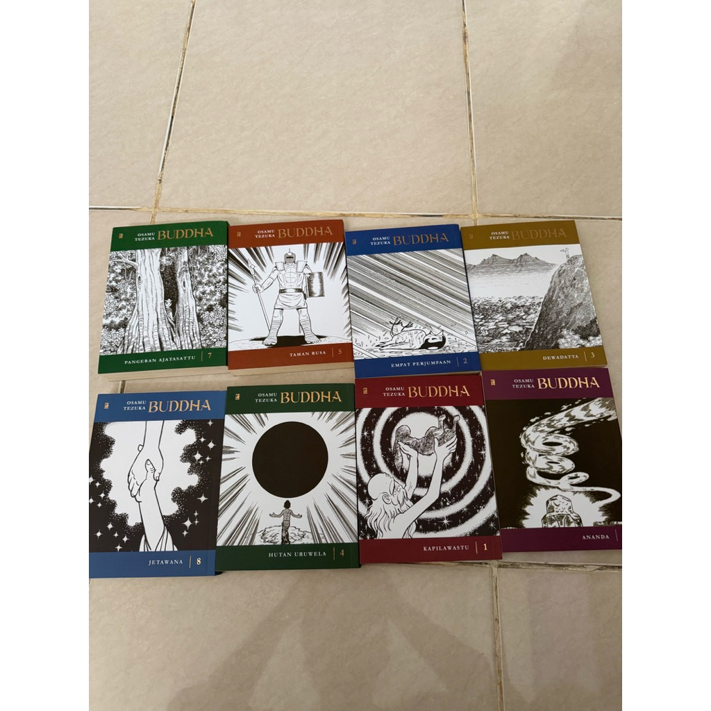 komik buddha osamu tezuka 1 -8