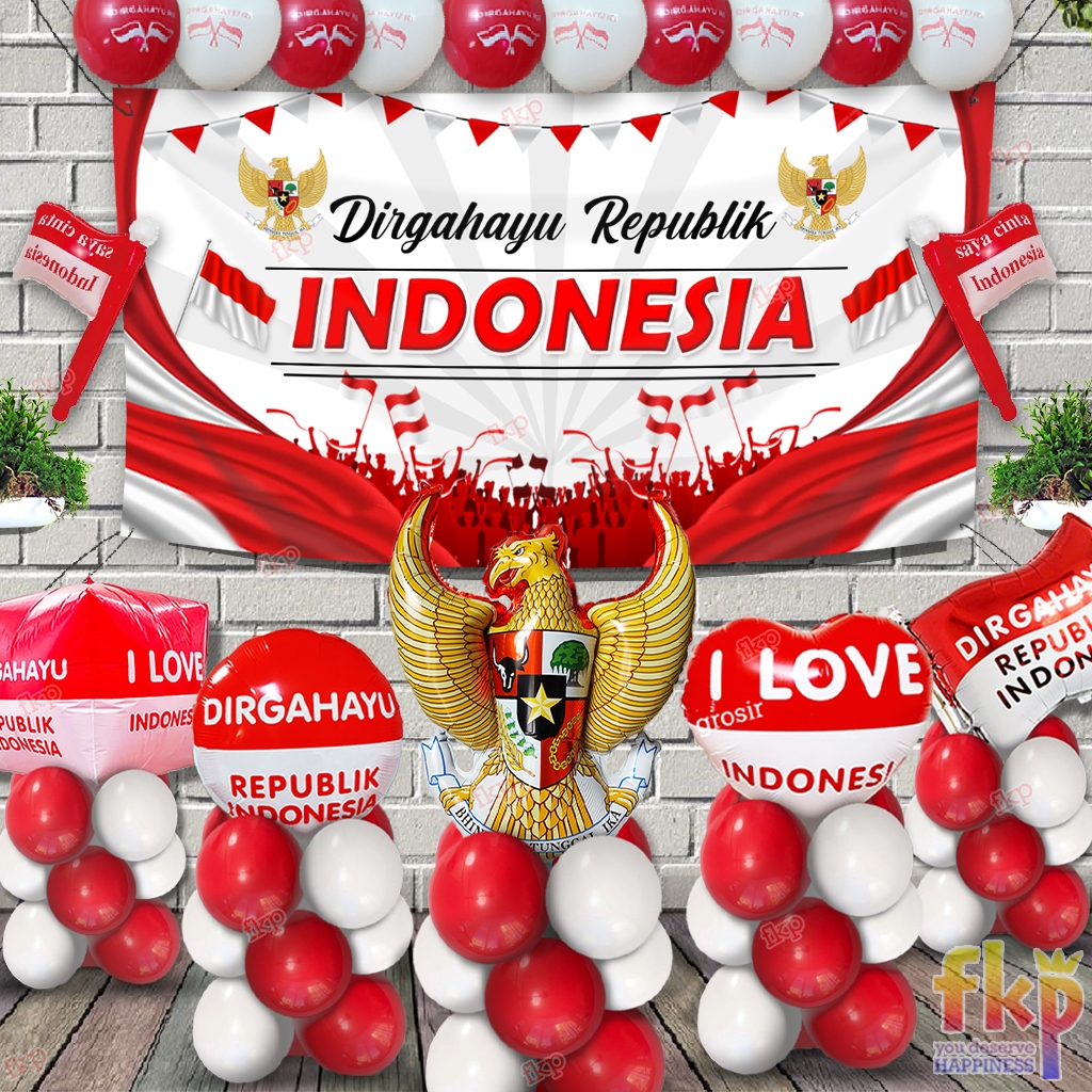 Fun id Party et Deorai Agutuan tand pandu Dirgahayu Deorai antor HUT RI Deorai 17 Agutu Deorai Balon