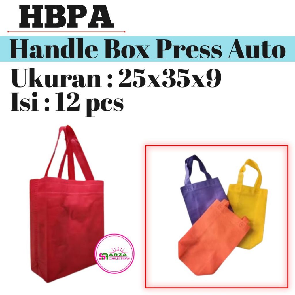 

Spundbond Box Press Ukuran 25x35x8 Tas Goodiebag,Tas Sovenir,Tas Box Press
