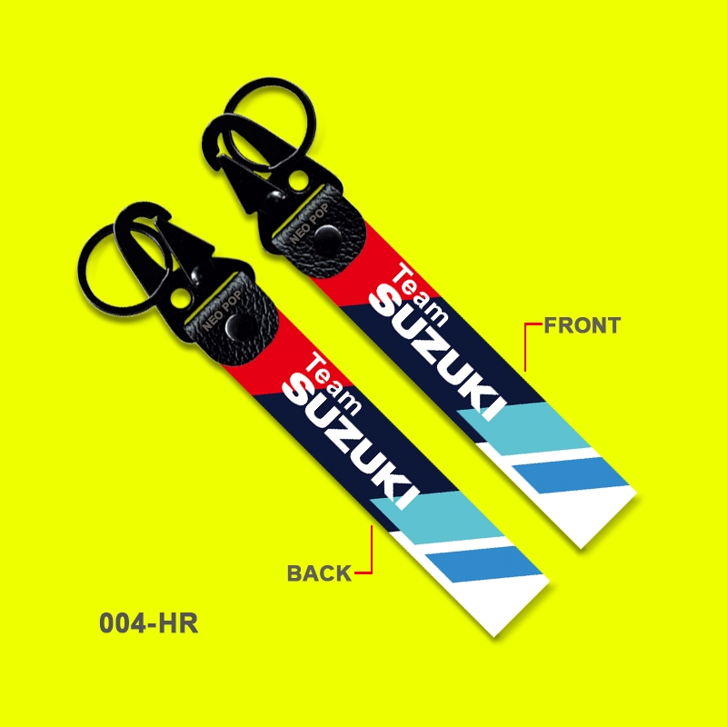 GANTUNGAN KUNCI PREMIUM MOTOR TEAM SUZUKI MOTOGP RACE SBK FACTORY RACING TEAM ECSTAR WSBK OLI KEY CH