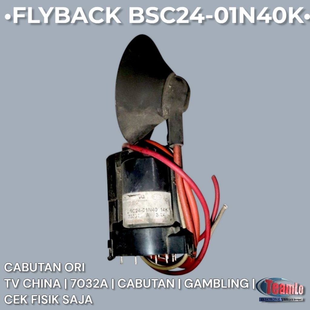 FBT FLYBACK AKARI SLIM BSC25-N0870 BARU DAN CABUTAN AKIRA/FUJITEC BSC23-N0114 BSC24-01N4004A BSC25-4