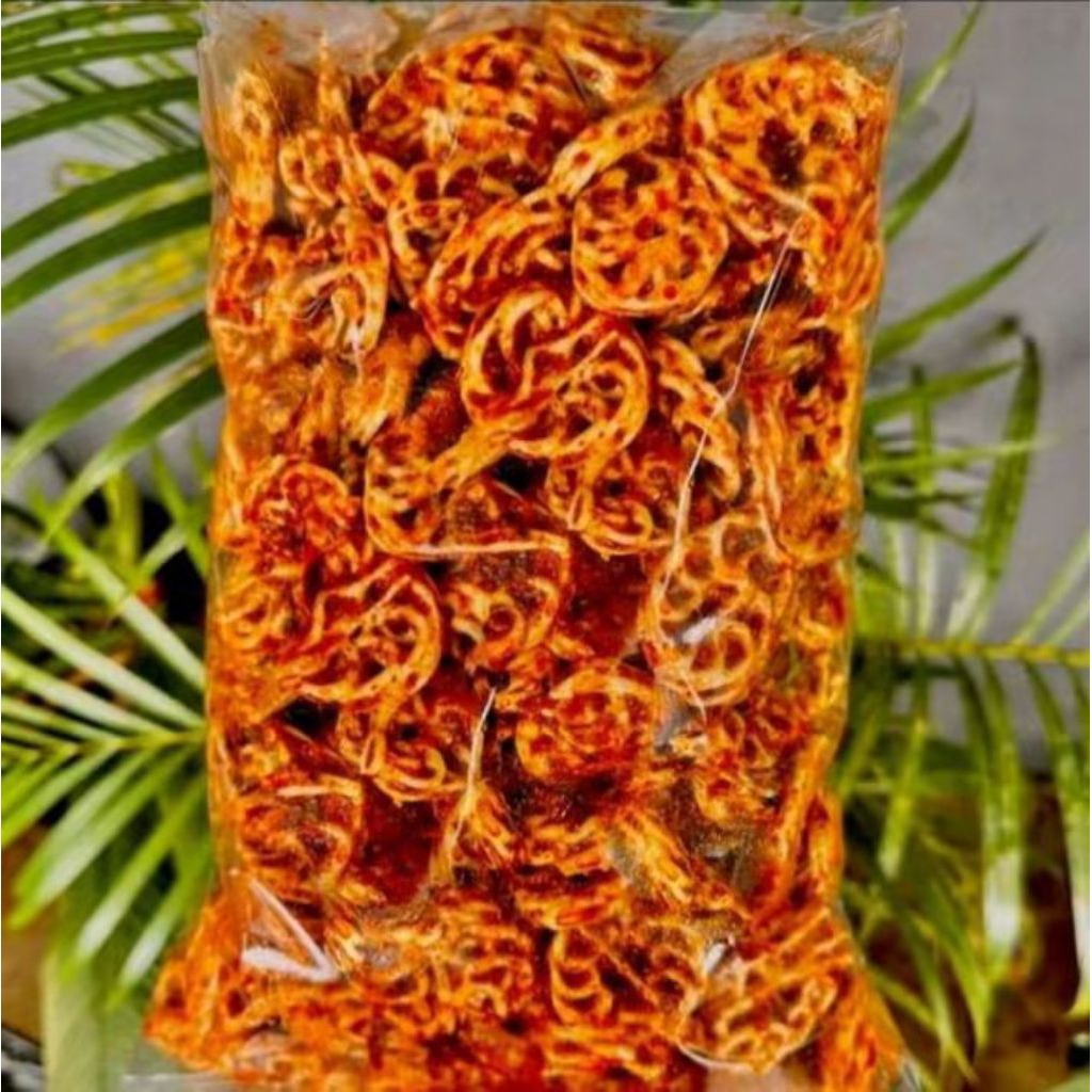 

seblak keruput rafael/kerupuk pedo redas gurih daun jeruk