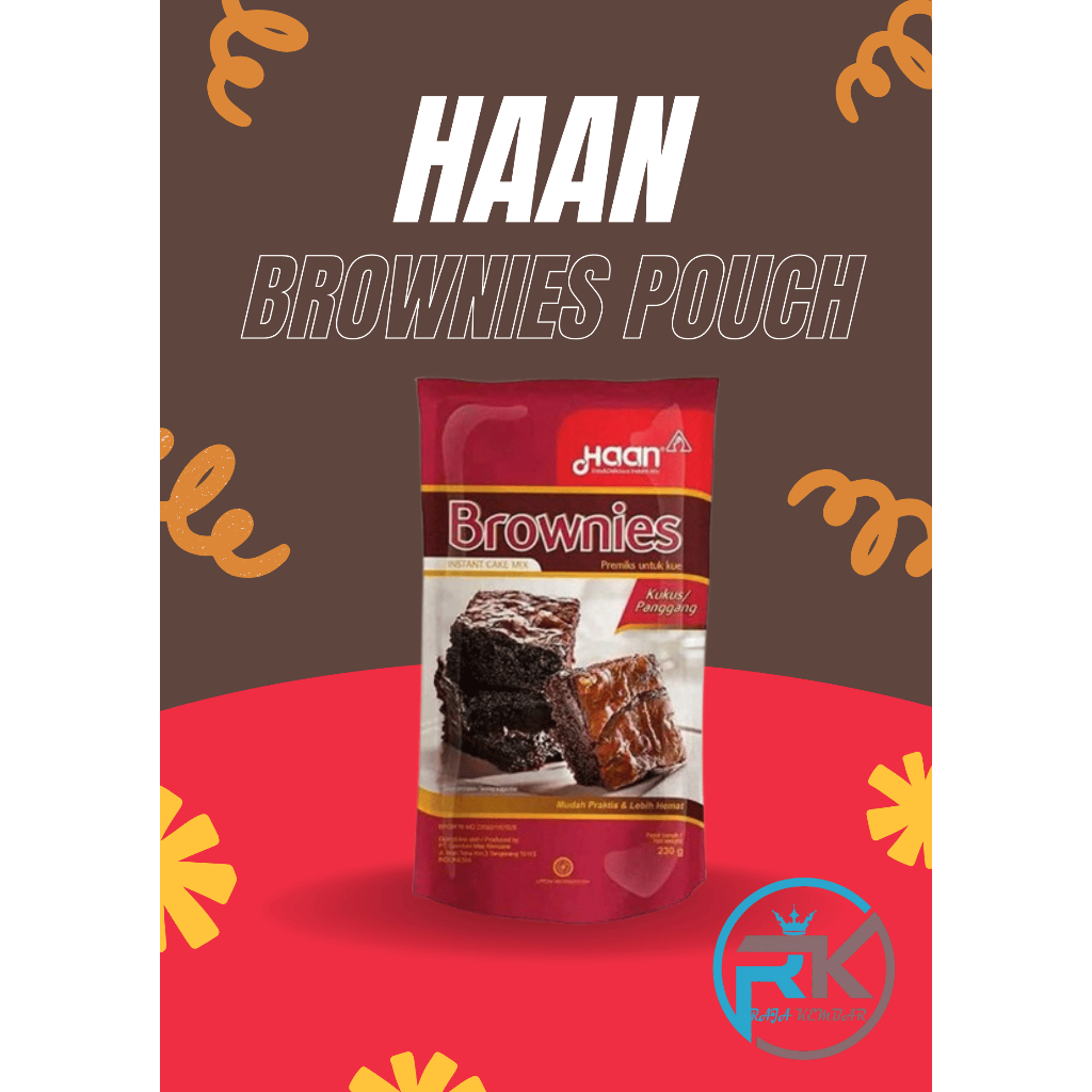 

HAAN BROWNIES POUCH/BROWNIES INSTAN
