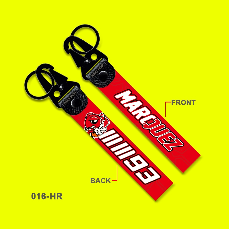 GANTUNGAN KUNCI PREMIUM MM93 MARC MARQUEZ KEYCHAIN SEPEDA MOTOR MM 92 TEAM ORANGE REPSOL HRC HONDA D